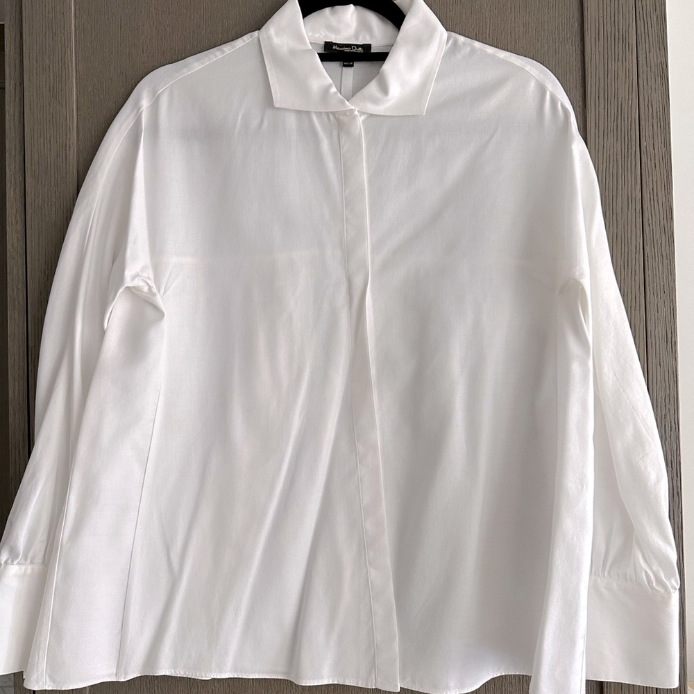 Massimo Dutti button down, size 6. - Picture 3 of 4